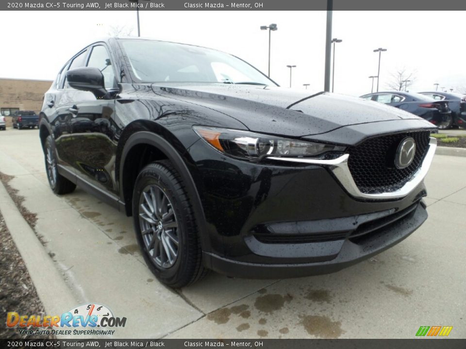 2020 Mazda CX-5 Touring AWD Jet Black Mica / Black Photo #1