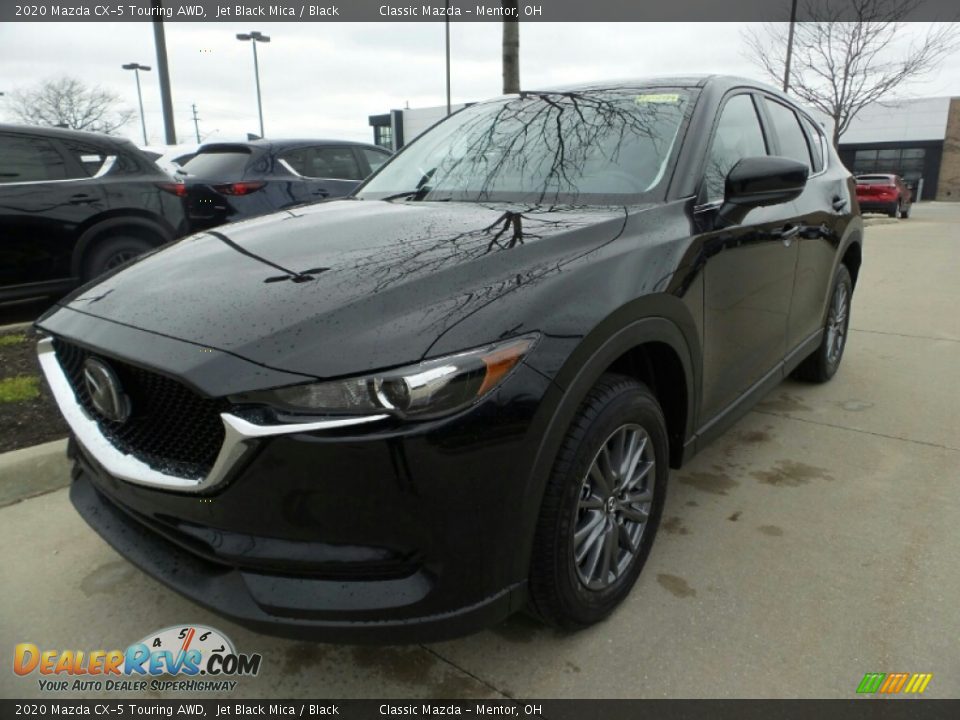 2020 Mazda CX-5 Touring AWD Jet Black Mica / Black Photo #3