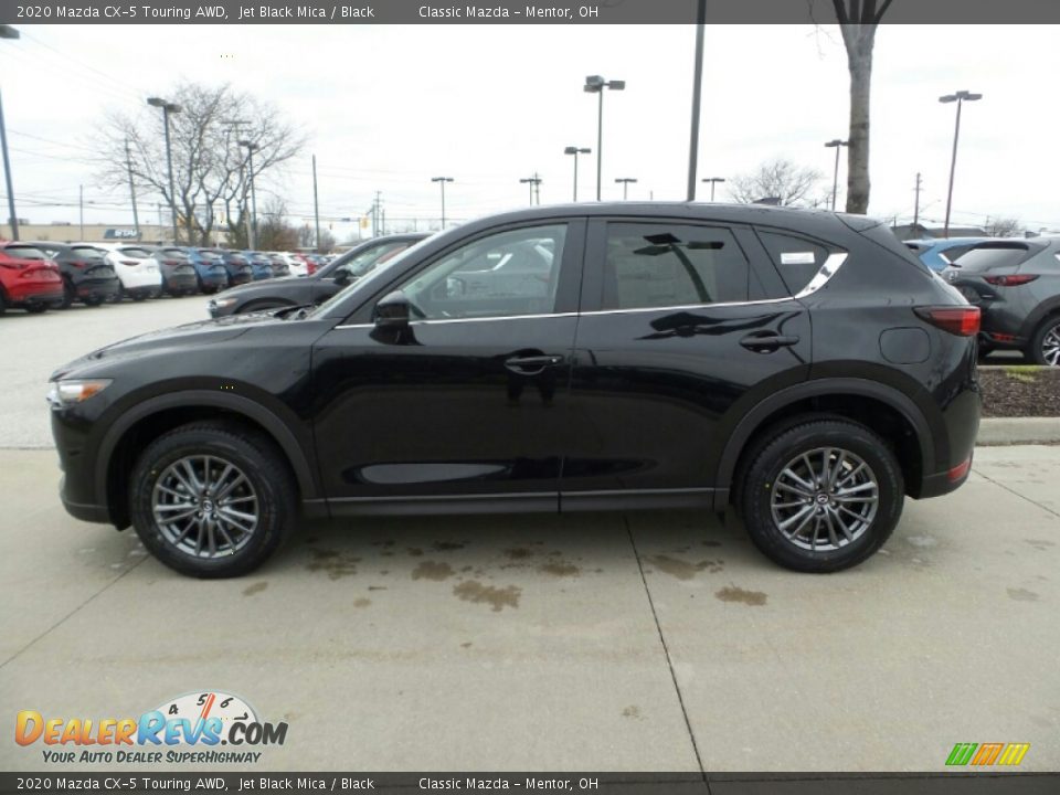 2020 Mazda CX-5 Touring AWD Jet Black Mica / Black Photo #4