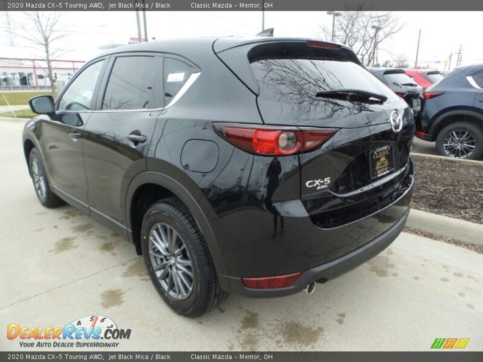 2020 Mazda CX-5 Touring AWD Jet Black Mica / Black Photo #5