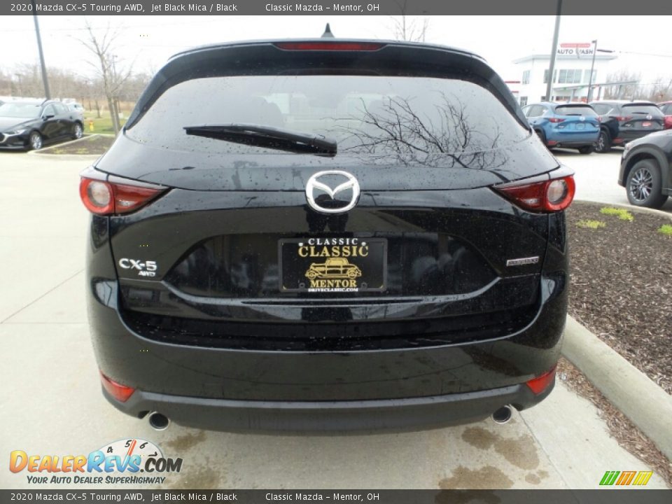 2020 Mazda CX-5 Touring AWD Jet Black Mica / Black Photo #6