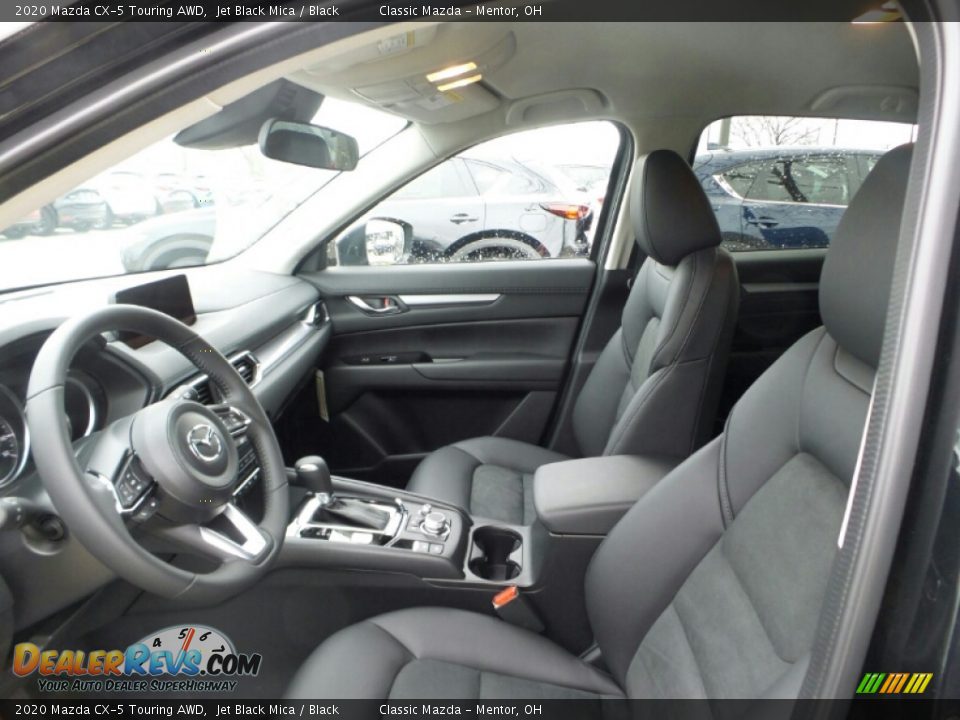 2020 Mazda CX-5 Touring AWD Jet Black Mica / Black Photo #8