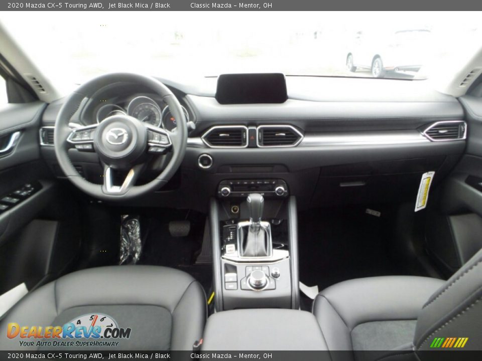 2020 Mazda CX-5 Touring AWD Jet Black Mica / Black Photo #10