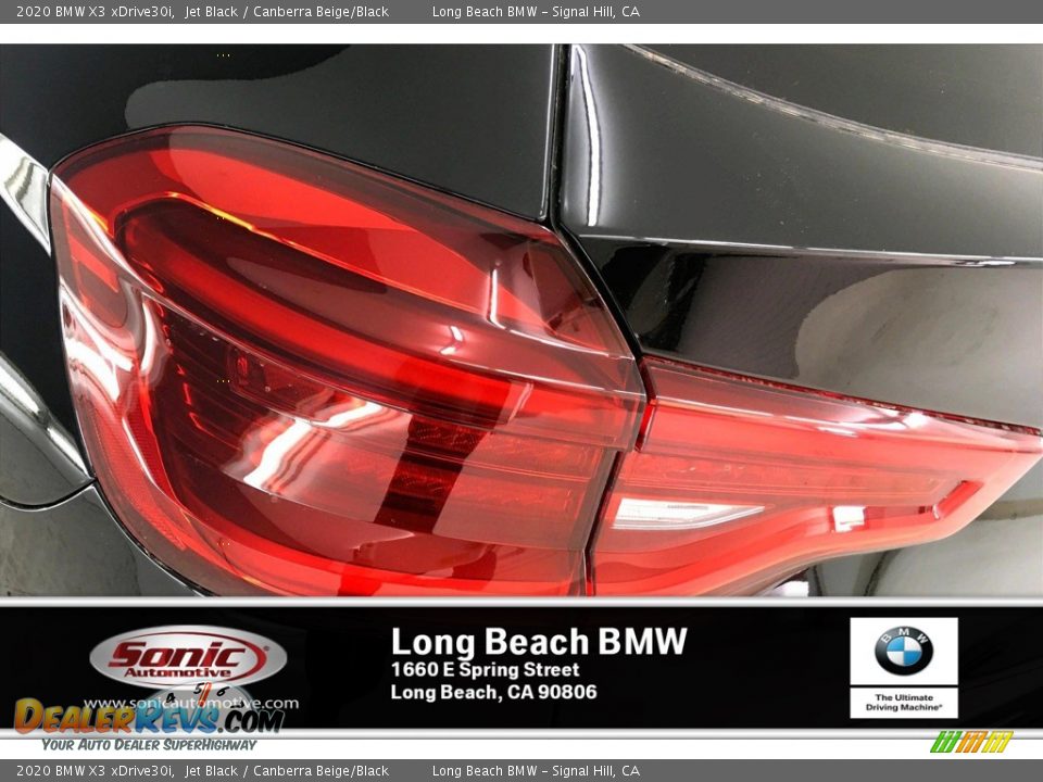 2020 BMW X3 xDrive30i Jet Black / Canberra Beige/Black Photo #15