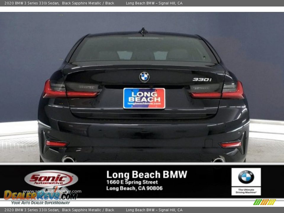 2020 BMW 3 Series 330i Sedan Black Sapphire Metallic / Black Photo #4