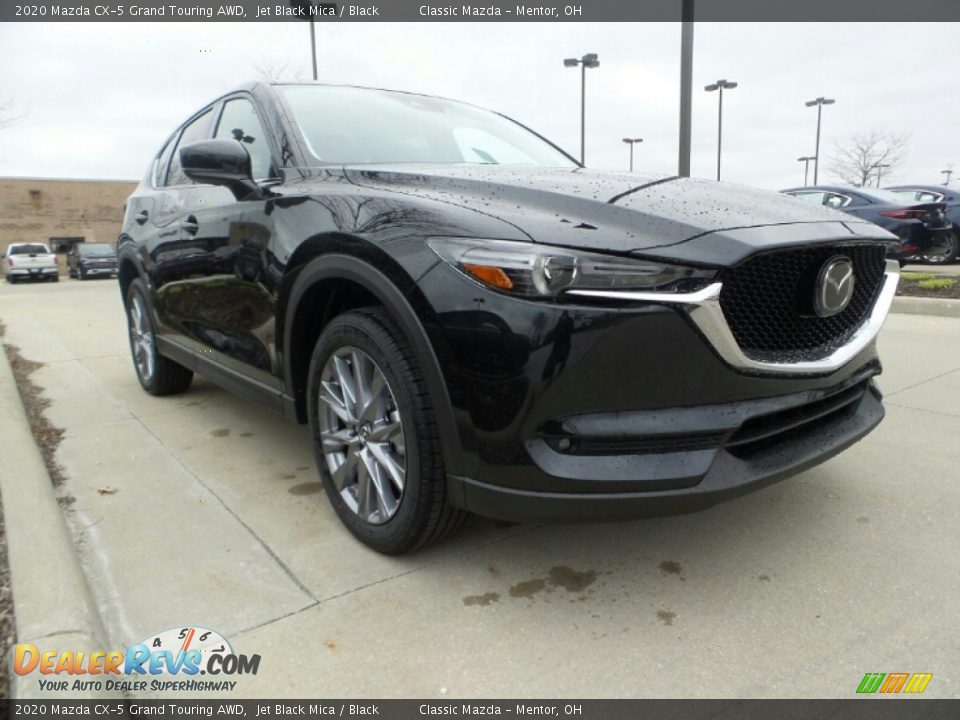 2020 Mazda CX-5 Grand Touring AWD Jet Black Mica / Black Photo #1