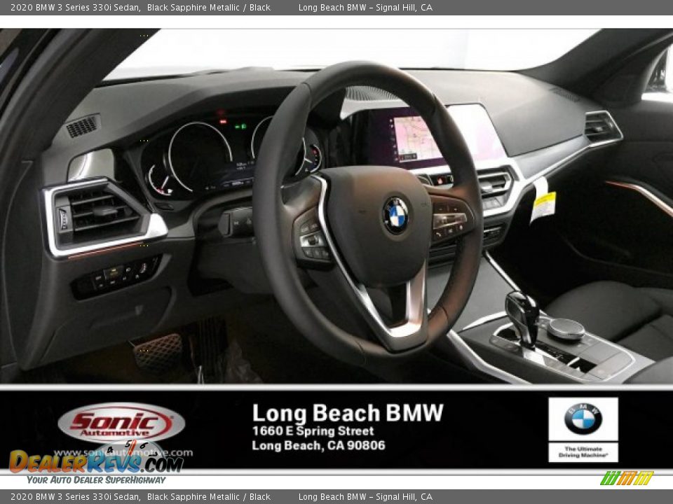 2020 BMW 3 Series 330i Sedan Black Sapphire Metallic / Black Photo #7