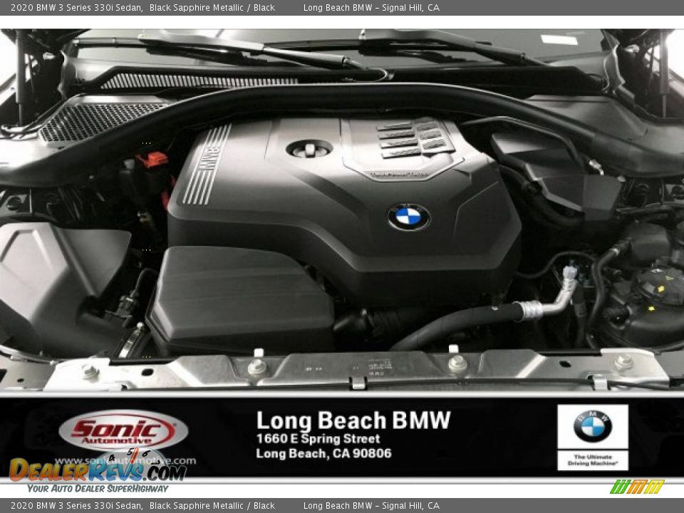 2020 BMW 3 Series 330i Sedan Black Sapphire Metallic / Black Photo #10