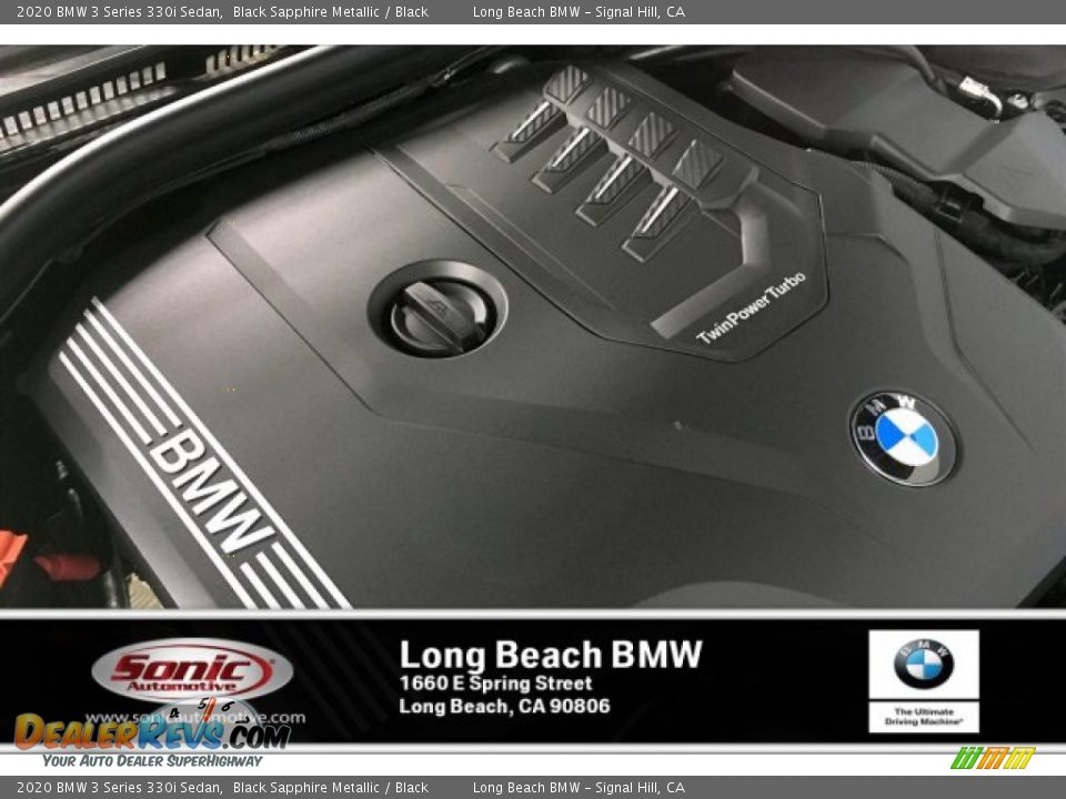 2020 BMW 3 Series 330i Sedan Black Sapphire Metallic / Black Photo #11