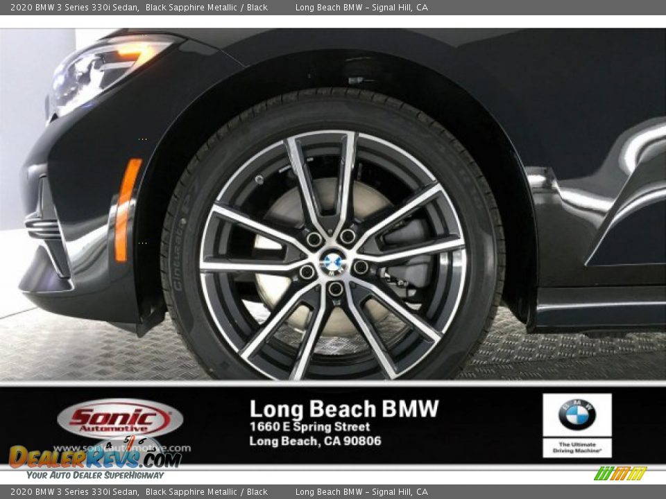 2020 BMW 3 Series 330i Sedan Black Sapphire Metallic / Black Photo #12