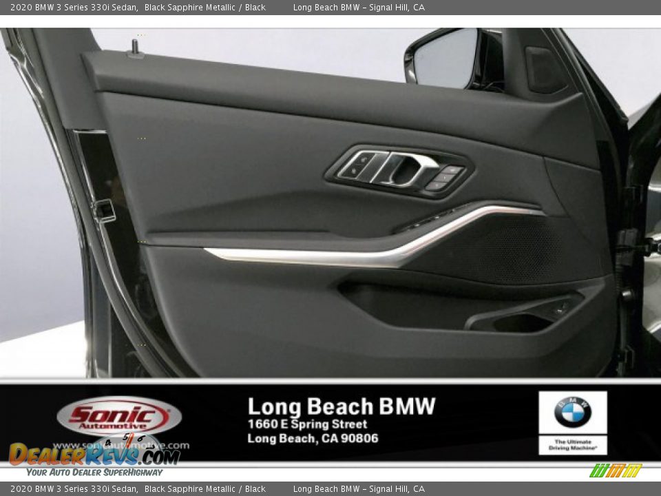 2020 BMW 3 Series 330i Sedan Black Sapphire Metallic / Black Photo #13