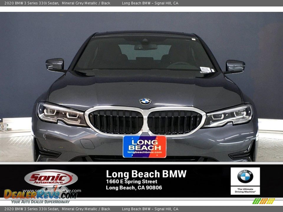 2020 BMW 3 Series 330i Sedan Mineral Grey Metallic / Black Photo #2