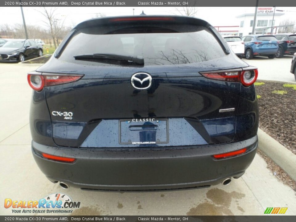 2020 Mazda CX-30 Premium AWD Deep Crystal Blue Mica / Black Photo #6