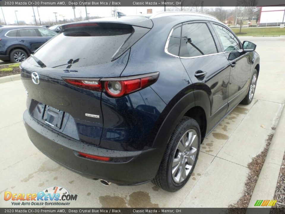 2020 Mazda CX-30 Premium AWD Deep Crystal Blue Mica / Black Photo #7