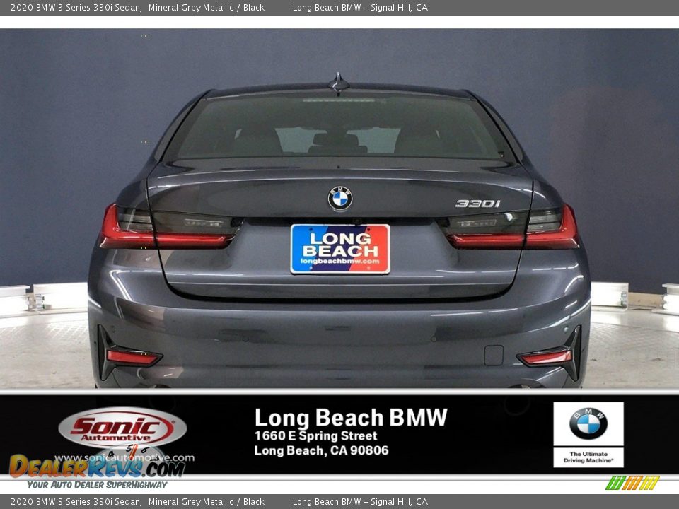2020 BMW 3 Series 330i Sedan Mineral Grey Metallic / Black Photo #4