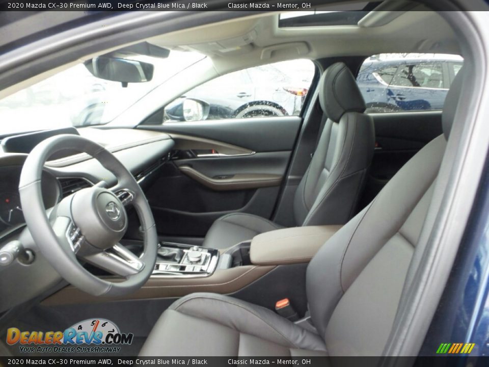 2020 Mazda CX-30 Premium AWD Deep Crystal Blue Mica / Black Photo #8