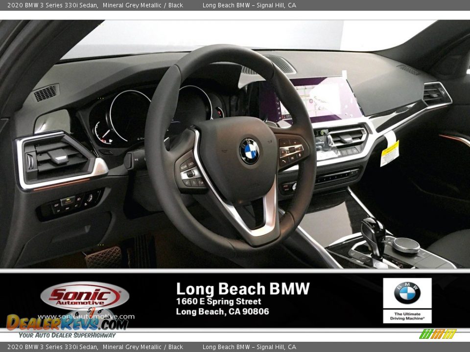 2020 BMW 3 Series 330i Sedan Mineral Grey Metallic / Black Photo #7