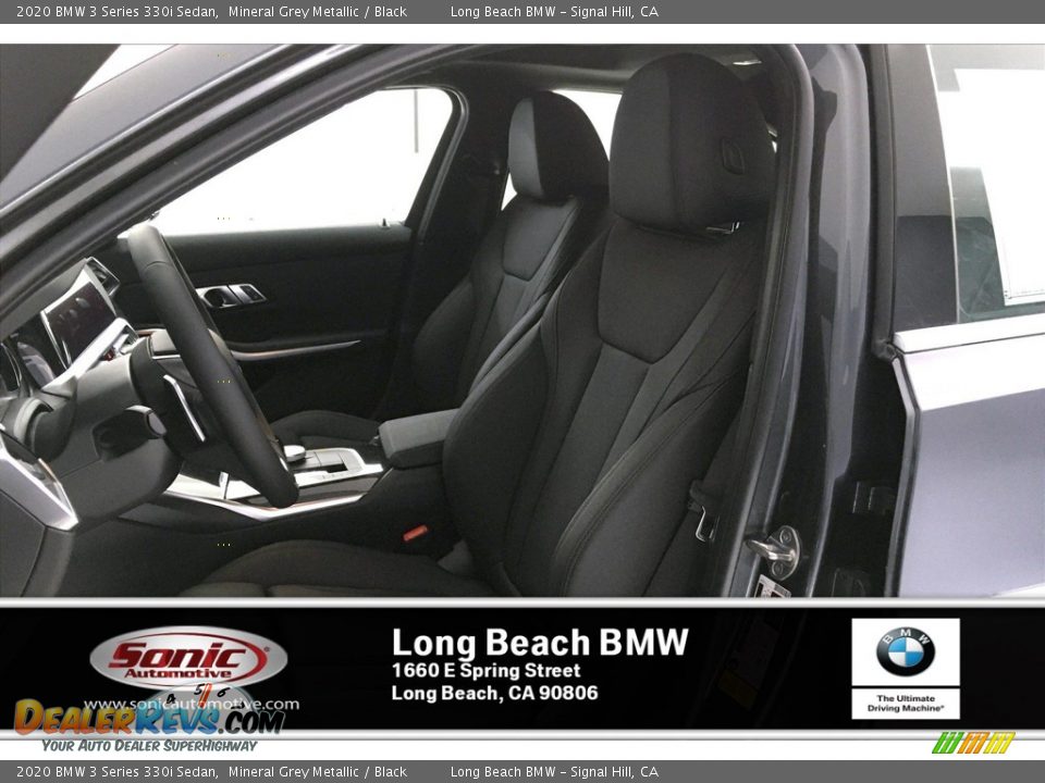2020 BMW 3 Series 330i Sedan Mineral Grey Metallic / Black Photo #9