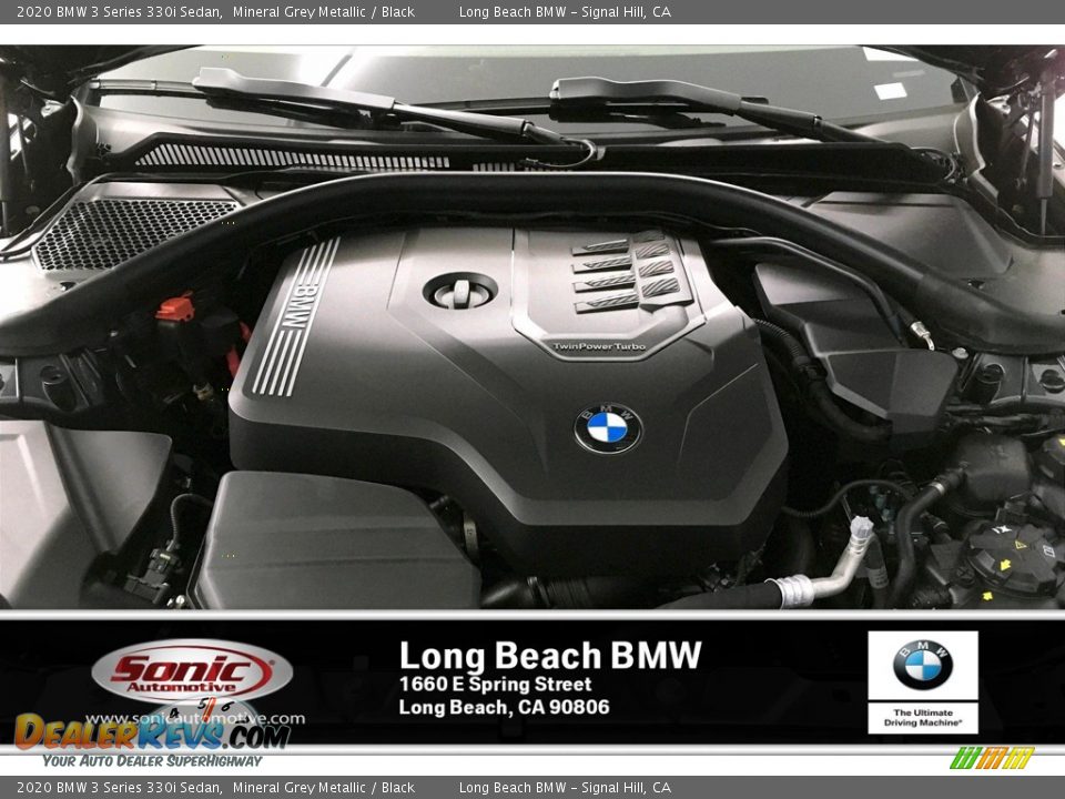 2020 BMW 3 Series 330i Sedan Mineral Grey Metallic / Black Photo #10