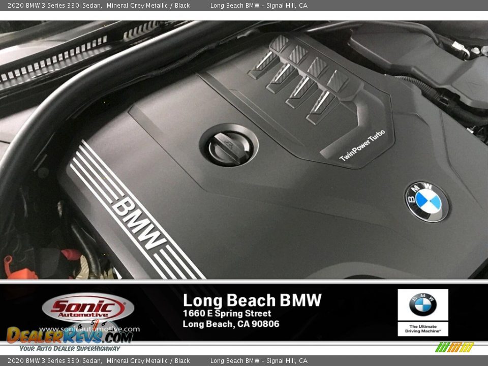2020 BMW 3 Series 330i Sedan Mineral Grey Metallic / Black Photo #11