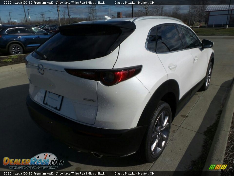 2020 Mazda CX-30 Premium AWD Snowflake White Pearl Mica / Black Photo #7