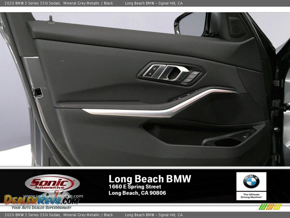 2020 BMW 3 Series 330i Sedan Mineral Grey Metallic / Black Photo #13