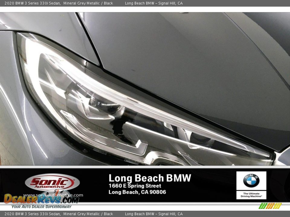 2020 BMW 3 Series 330i Sedan Mineral Grey Metallic / Black Photo #14