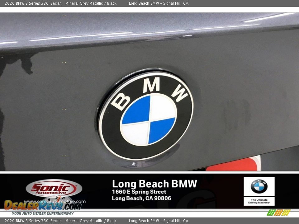 2020 BMW 3 Series 330i Sedan Mineral Grey Metallic / Black Photo #16