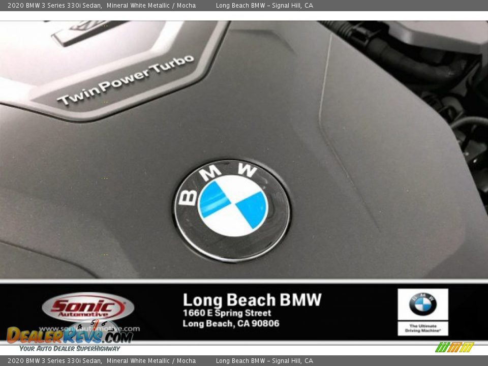 2020 BMW 3 Series 330i Sedan Mineral White Metallic / Mocha Photo #11