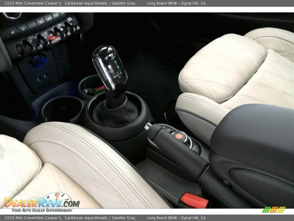 2020 Mini Convertible Cooper S Caribbean Aqua Metallic / Satellite Gray Photo #8