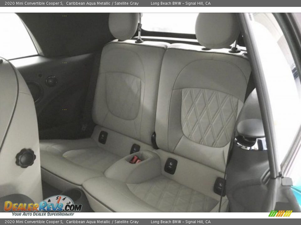 Rear Seat of 2020 Mini Convertible Cooper S Photo #12