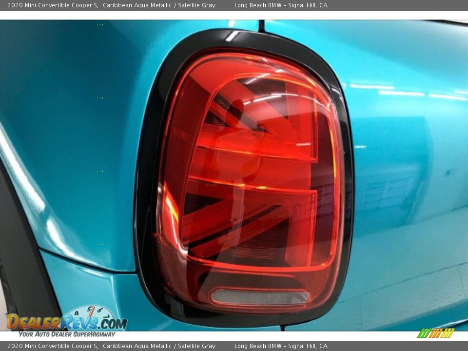 2020 Mini Convertible Cooper S Caribbean Aqua Metallic / Satellite Gray Photo #15