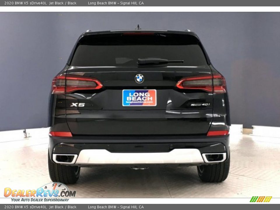 2020 BMW X5 sDrive40i Jet Black / Black Photo #3