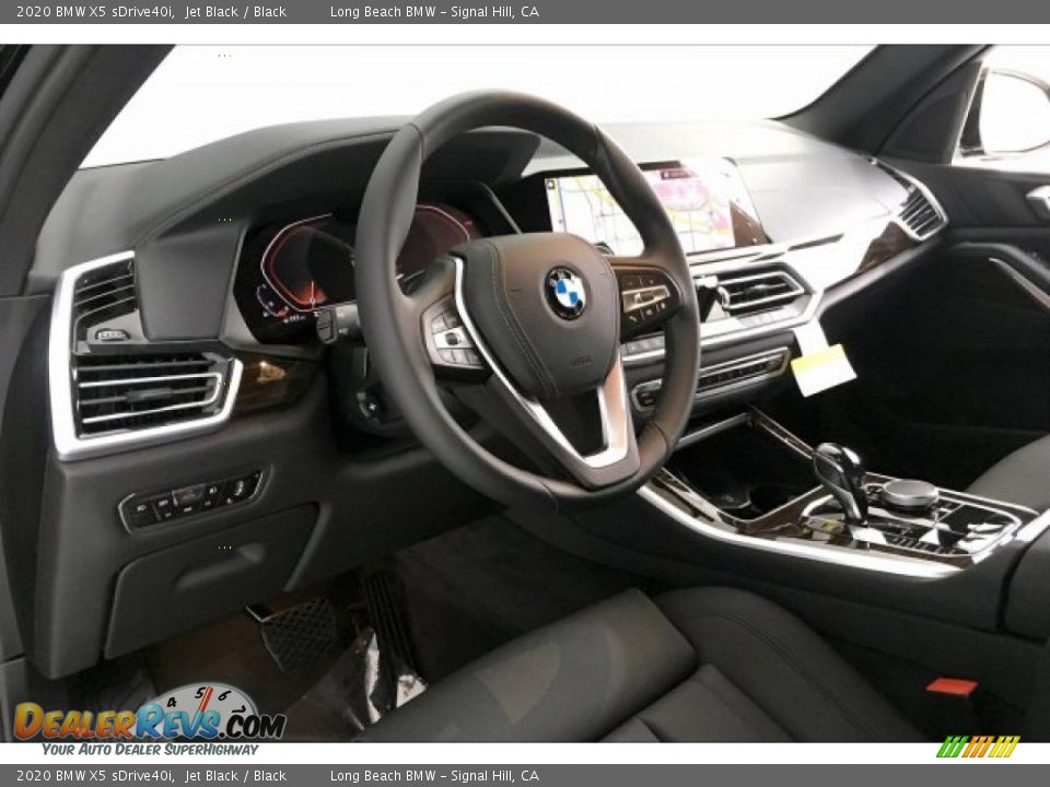 2020 BMW X5 sDrive40i Jet Black / Black Photo #4