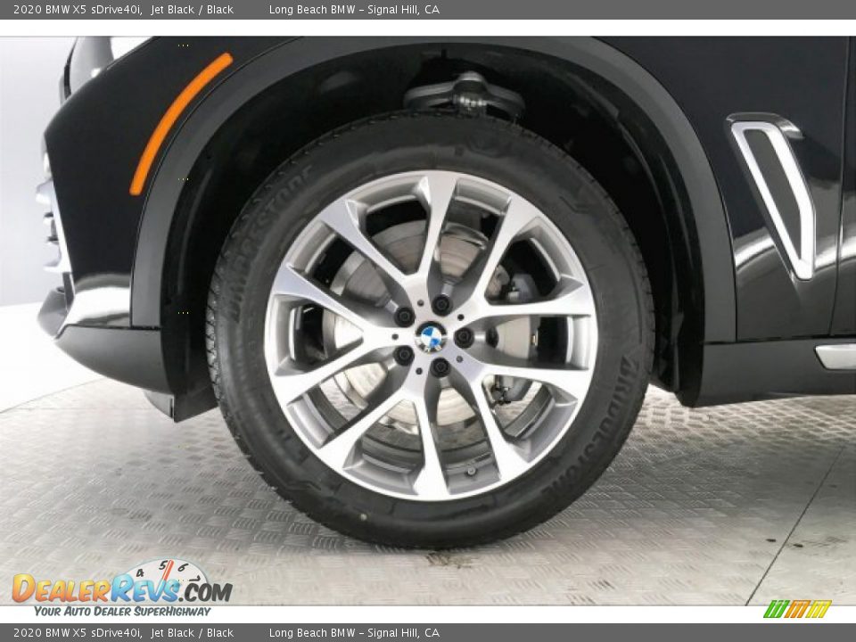 2020 BMW X5 sDrive40i Jet Black / Black Photo #9