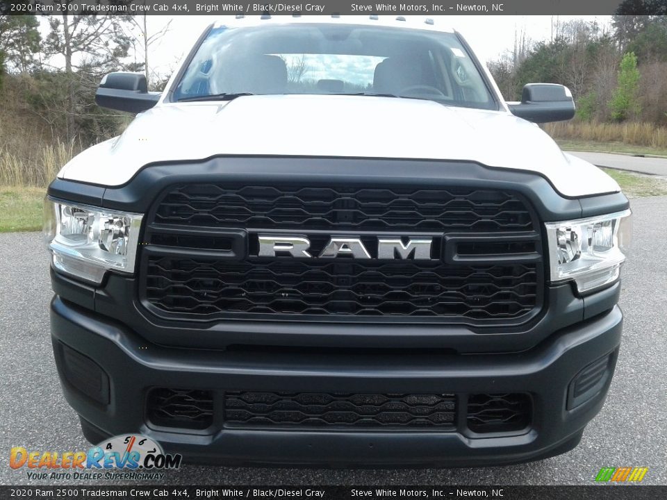 2020 Ram 2500 Tradesman Crew Cab 4x4 Bright White / Black/Diesel Gray Photo #3
