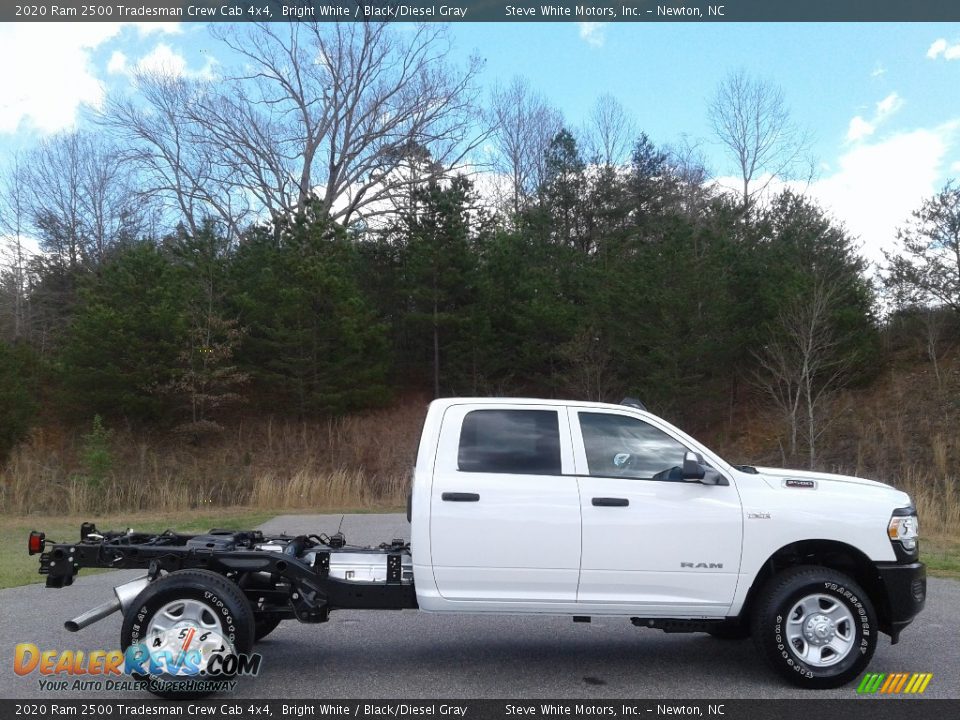 2020 Ram 2500 Tradesman Crew Cab 4x4 Bright White / Black/Diesel Gray Photo #5