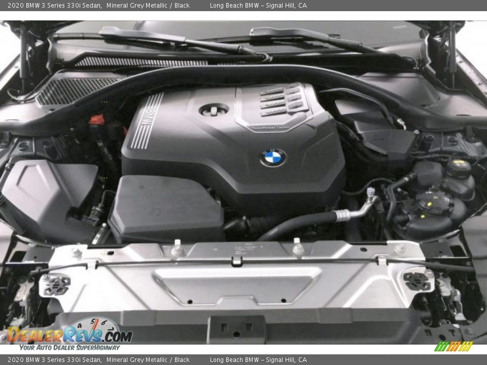 2020 BMW 3 Series 330i Sedan Mineral Grey Metallic / Black Photo #8