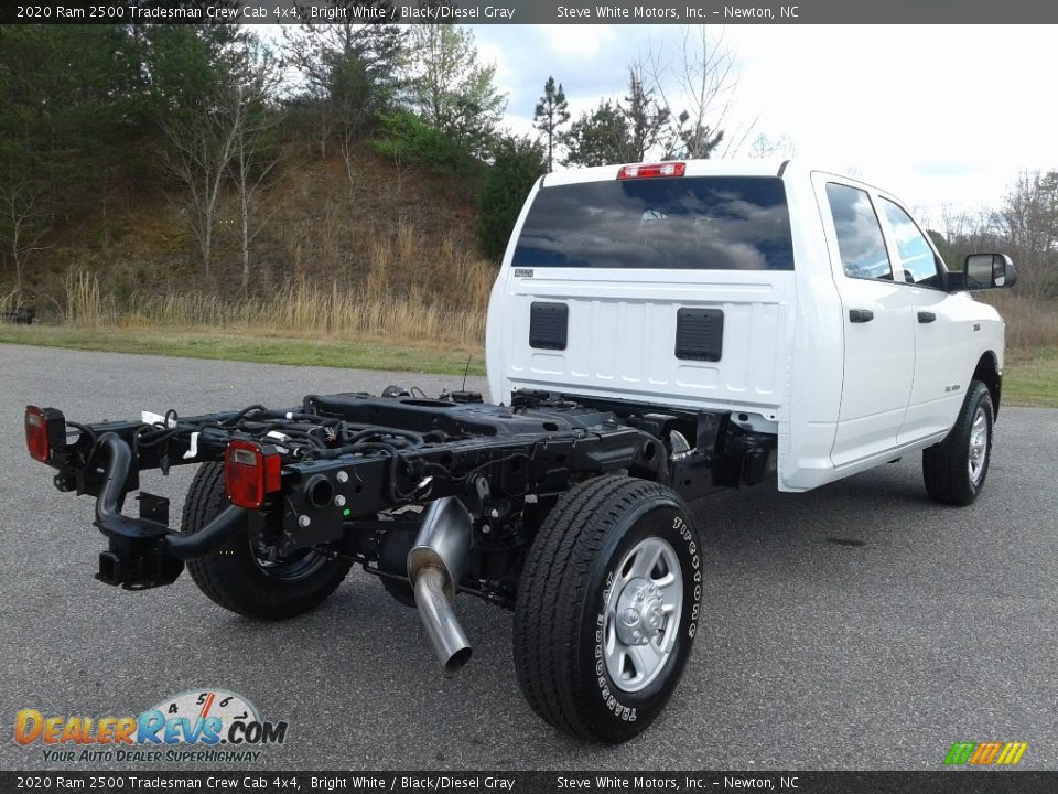 2020 Ram 2500 Tradesman Crew Cab 4x4 Bright White / Black/Diesel Gray Photo #6