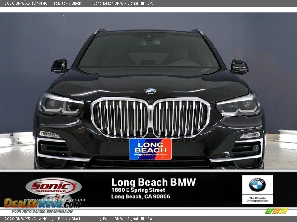 2020 BMW X5 sDrive40i Jet Black / Black Photo #2