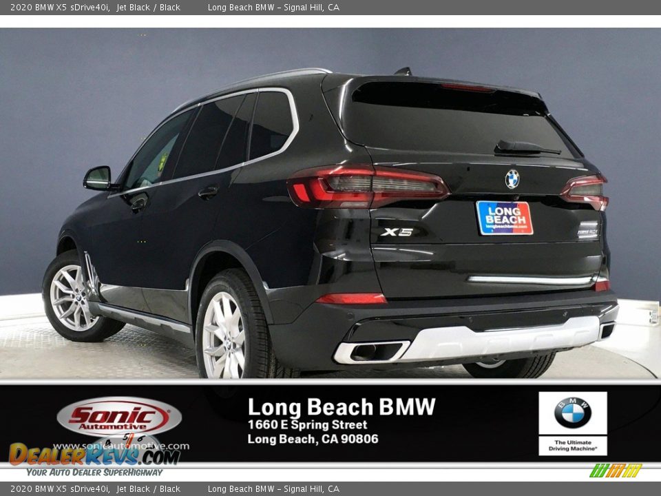 2020 BMW X5 sDrive40i Jet Black / Black Photo #3