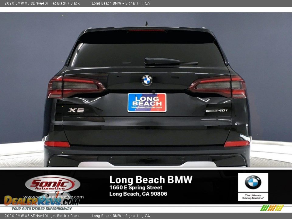 2020 BMW X5 sDrive40i Jet Black / Black Photo #4
