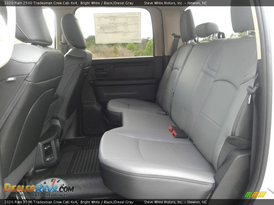 2020 Ram 2500 Tradesman Crew Cab 4x4 Bright White / Black/Diesel Gray Photo #12