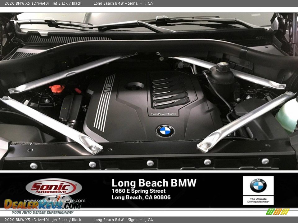 2020 BMW X5 sDrive40i Jet Black / Black Photo #10