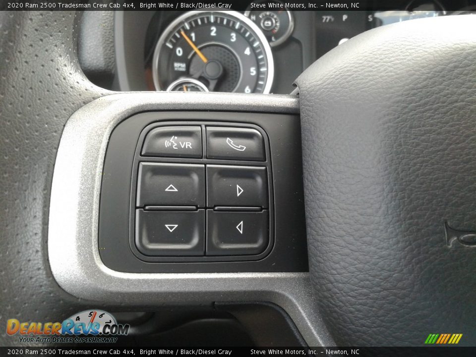 2020 Ram 2500 Tradesman Crew Cab 4x4 Bright White / Black/Diesel Gray Photo #17