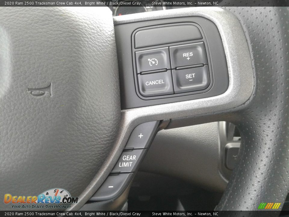2020 Ram 2500 Tradesman Crew Cab 4x4 Bright White / Black/Diesel Gray Photo #18
