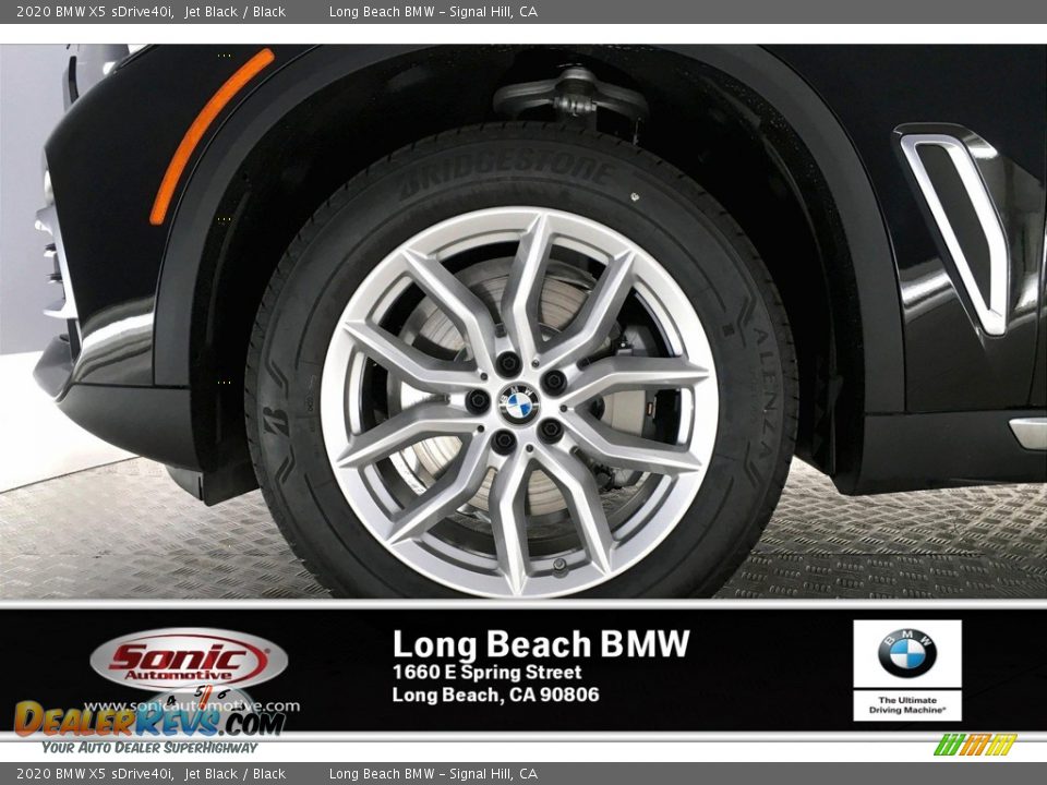 2020 BMW X5 sDrive40i Jet Black / Black Photo #12