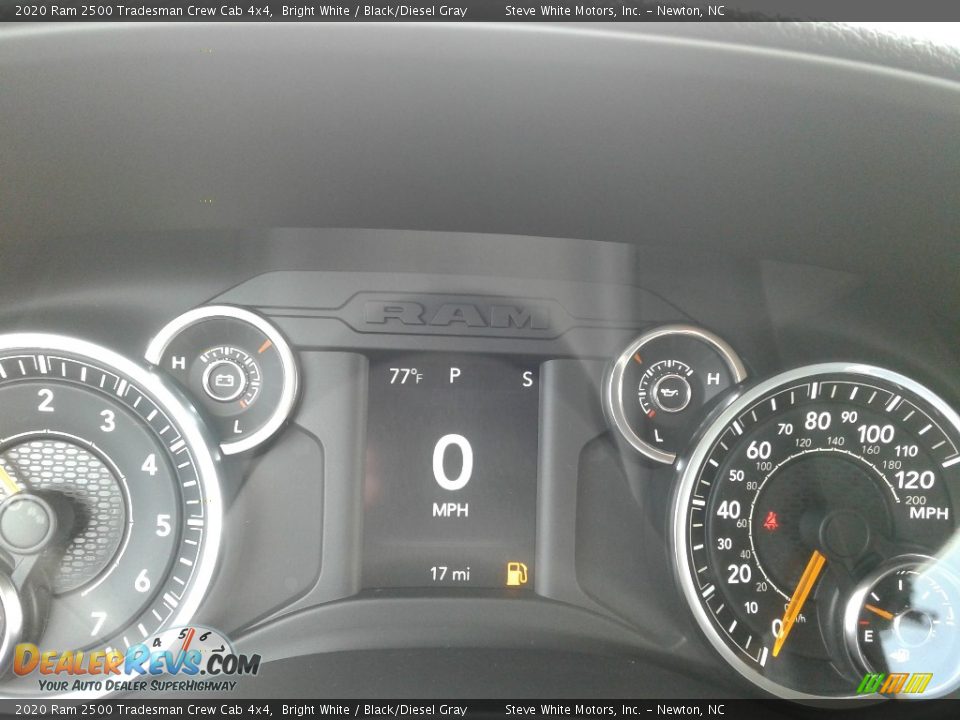 2020 Ram 2500 Tradesman Crew Cab 4x4 Bright White / Black/Diesel Gray Photo #19