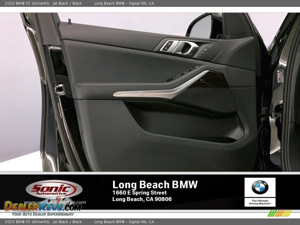 2020 BMW X5 sDrive40i Jet Black / Black Photo #13