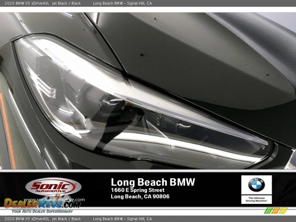 2020 BMW X5 sDrive40i Jet Black / Black Photo #14